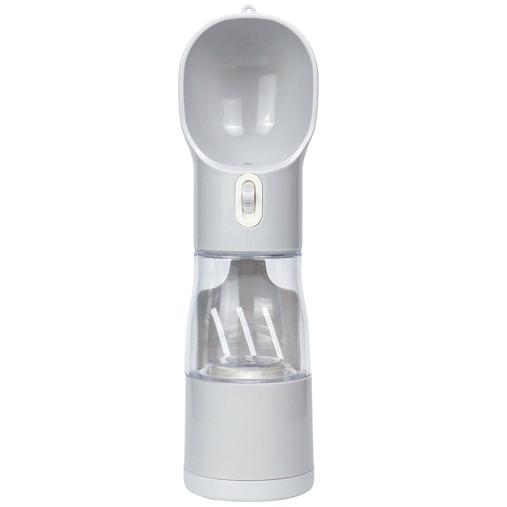 Portable Pet Water Bottle with Waste Bag Dispenser – Travel Drinking Cup for Dogs & Cats