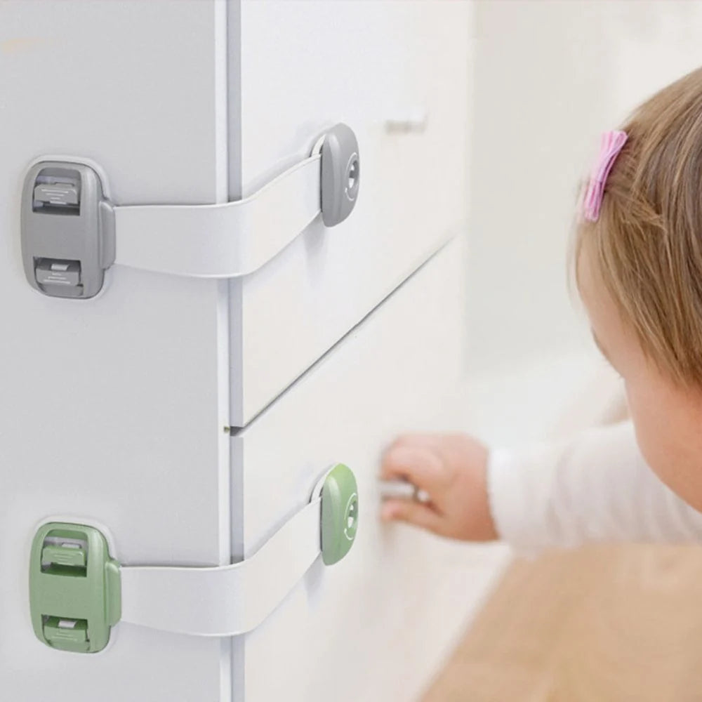 Multi-Purpose Child Safety Lock – Baby Proof Cabinet, Fridge & Drawer Lock