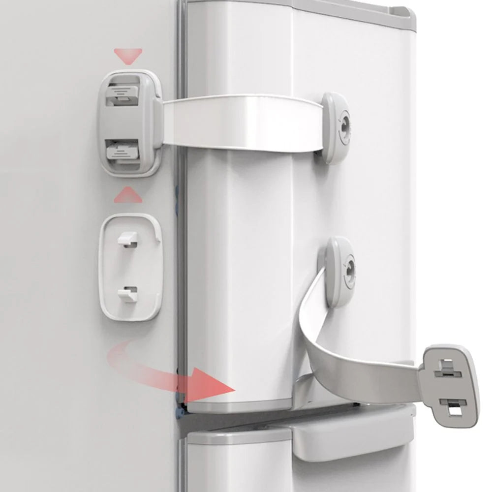 Multi-Purpose Child Safety Lock – Baby Proof Cabinet, Fridge & Drawer Lock