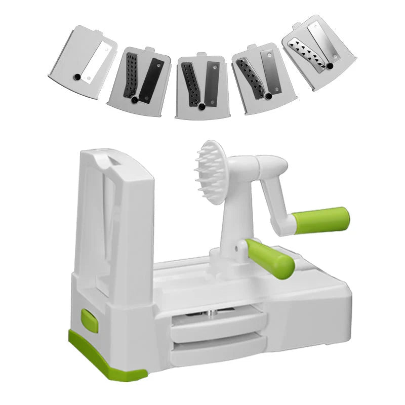 Multi-Functional Manual Vegetable Cutter – Rust-Resistant Hand-Operated Vegetable Slicer for Home Kitchen, Fruits & Vegetables