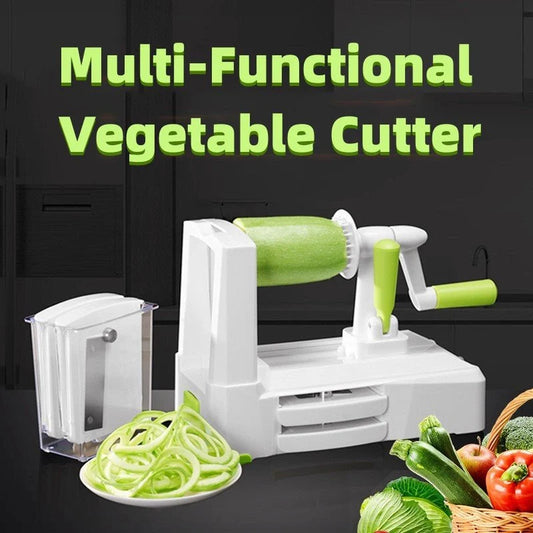 Multi-Functional Manual Vegetable Cutter – Rust-Resistant Hand-Operated Vegetable Slicer for Home Kitchen, Fruits & Vegetables