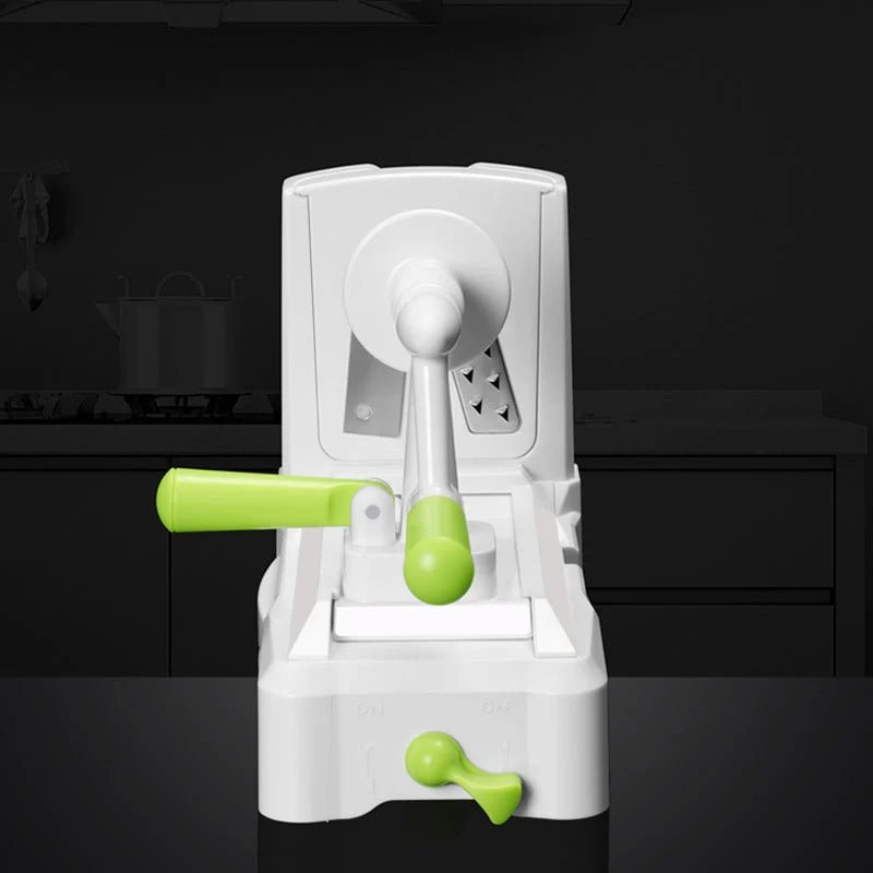Multi-Functional Manual Vegetable Cutter – Rust-Resistant Hand-Operated Vegetable Slicer for Home Kitchen, Fruits & Vegetables