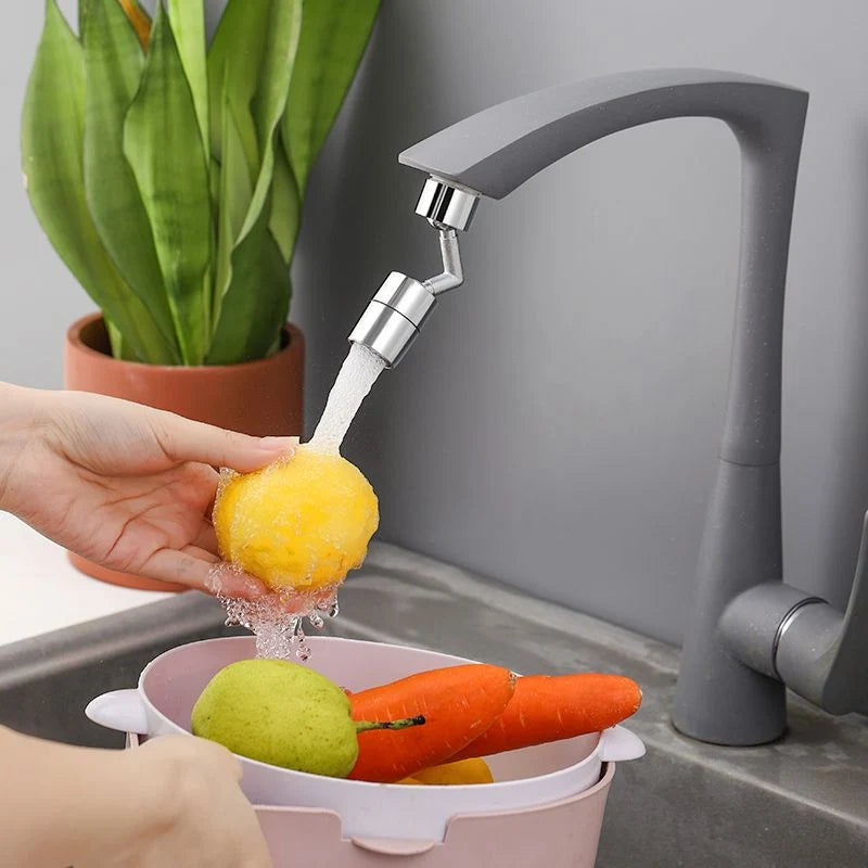 360° Splash-Proof Swivel Faucet Nozzle