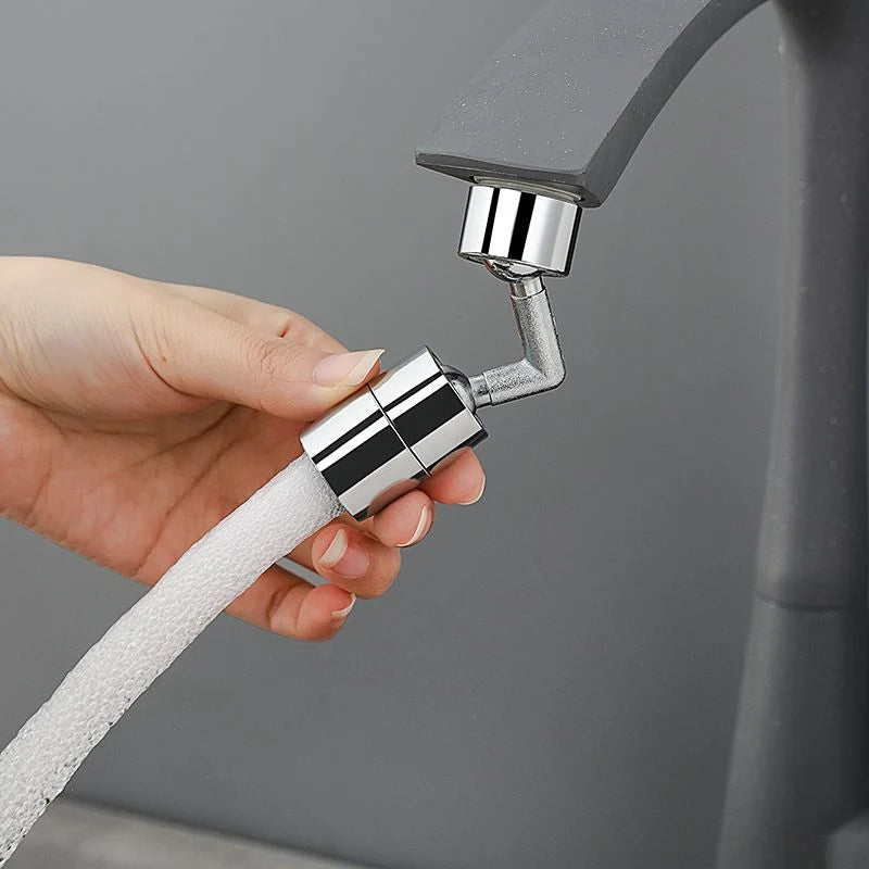 360° Splash-Proof Swivel Faucet Nozzle